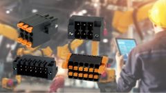 Four different types of terminal blocks.
