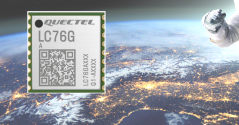 QUECTEL’s LC76G module is a compact, single-band, ultra-low power GNSS module that features fast and accurate location performance.